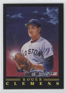 1991 Fleer - Pro-Vision #9 - Roger Clemens [EX to NM]