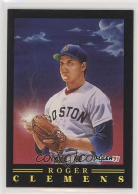 1991 Fleer - Pro-Vision #9 - Roger Clemens