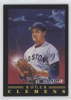 1991 Fleer - Pro-Vision #9 - Roger Clemens [EX to NM]