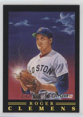 1991 Fleer - Pro-Vision #9 - Roger Clemens