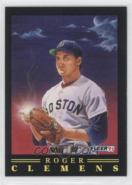 1991 Fleer - Pro-Vision #9 - Roger Clemens