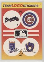 Atlanta Braves, Chicago Cubs, Kansas City Royals, Milwaukee Brewers (Darker Log…