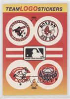 Baltimore Orioles, Boston Red Sox, Cincinati Reds, Houston Astros (Black and Wh…