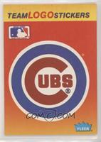 Chicago Cubs (Black Outline Around MLB Logo)