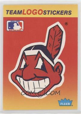1991 Fleer - Team Logo Stickers #_CLIN.1 - Cleveland Indians