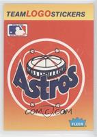 Houston Astros (Black Outline Around MLB Logo)