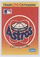 Houston Astros (Black Outline Around MLB Logo) [EX to NM]