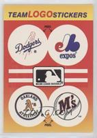Los Angeles Dodgers, Montreal Expos, Oakland Athletics, Seattle Mariners