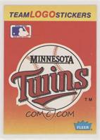 Minnesota Twins Team (Black Outline Around MLB Logo)