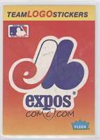 Montreal Expos Team (Black Outline Around MLB Logo) [EX to NM]