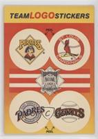 Pittsburgh Pirates St. Louis Cardinals, San Diego Padres, San Francisco Giants