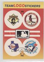 Pittsburgh Pirates Team, St. Louis Cardinals Team, Texas Rangers Team, Toronto …