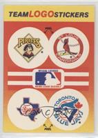 Pittsburgh Pirates Team, St. Louis Cardinals Team, Texas Rangers Team, Toronto …