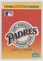 San Diego Padres Team (Black Border around MLB Logo) [EX to NM]