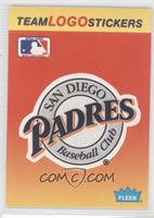 San Diego Padres Team (Black Border around MLB Logo)
