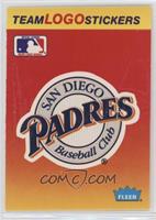 San Diego Padres Team (No Black Border around MLB Logo) [Good to VG&#…