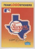 Texas Rangers (No Black Border around MLB Logo) [EX to NM]