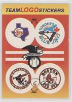 Texas Rangers, Toronto Blue Jays, Baltimore Orioles, Boston Red Sox [EX to…