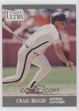 1991 Fleer Ultra - [Base] #132 - Craig Biggio