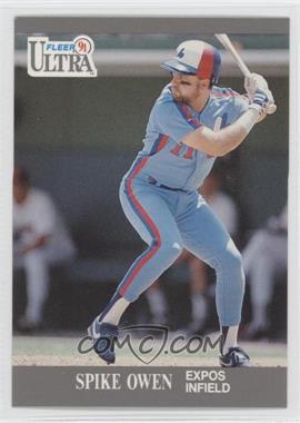 1991 Fleer Ultra - [Base] #208 - Spike Owen