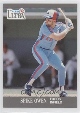 1991 Fleer Ultra - [Base] #208 - Spike Owen