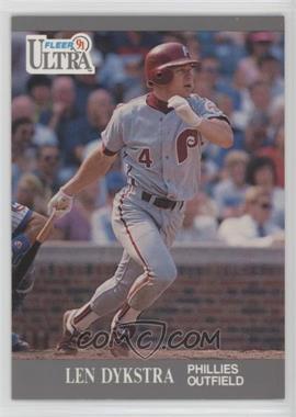 1991 Fleer Ultra - [Base] #262 - Lenny Dykstra