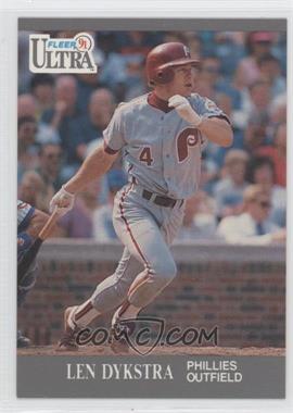 1991 Fleer Ultra - [Base] #262 - Lenny Dykstra