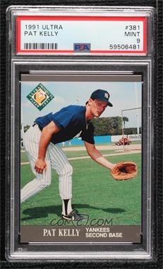 1991 Fleer Ultra - [Base] #381 - Pat Kelly [PSA 9 MINT]