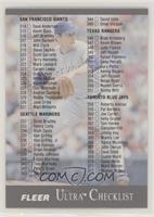 Nolan Ryan (Checklist) [EX to NM]