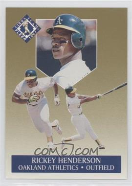 1991 Fleer Ultra - Ultra Team #5 - Rickey Henderson