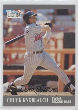 1991 Fleer Ultra Update - Factory Set [Base] #U-37 - Chuck Knoblauch