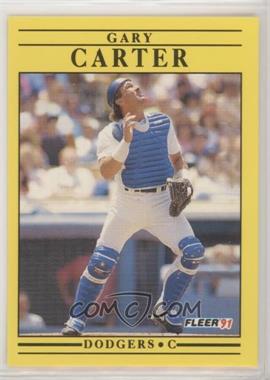 1991 Fleer Update - Box Set [Base] #U-93 - Gary Carter