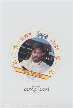 1991 Holsum Bread Superstars Discs - [Base] #17 - Cecil Fielder