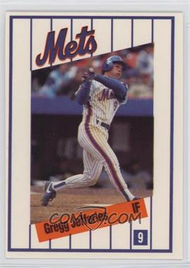 1991 Kahn's New York Mets - [Base] #9 - Gregg Jefferies
