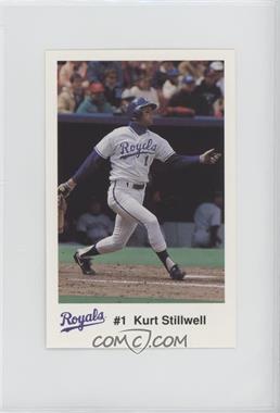 1991 Kansas City Life Insurance/Metropolitan Chiefs and Sheriffs Association Kansas City Royals Safety - [Base] #_KUST - Kurt Stillwell