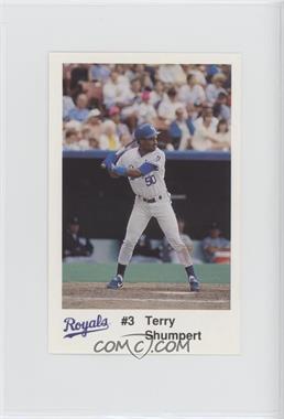 1991 Kansas City Life Insurance/Metropolitan Chiefs and Sheriffs Association Kansas City Royals Safety - [Base] #3 - Terry Shumpert