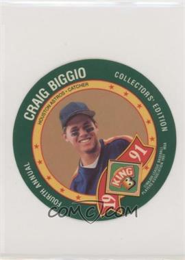 1991 King-B Collector's Edition Discs - [Base] #13 - Craig Biggio