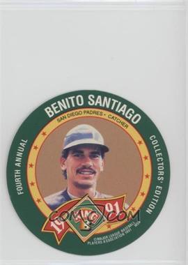 1991 King-B Collector's Edition Discs - [Base] #20 - Benito Santiago