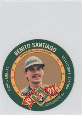 1991 King-B Collector's Edition Discs - [Base] #20 - Benito Santiago
