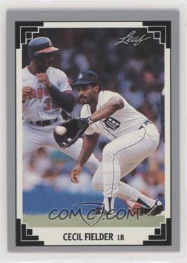 1991 Leaf - [Base] #106 - Cecil Fielder [EX to NM]