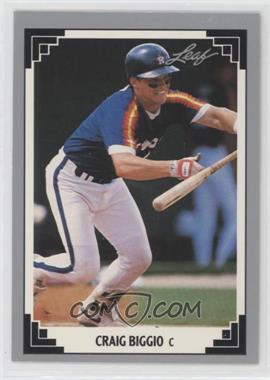 1991 Leaf - [Base] #12 - Craig Biggio [EX to NM]