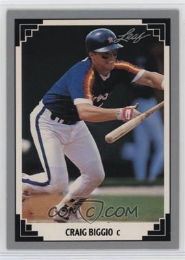 1991 Leaf - [Base] #12 - Craig Biggio [EX to NM]