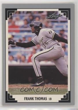 1991 Leaf - [Base] #281 - Frank Thomas