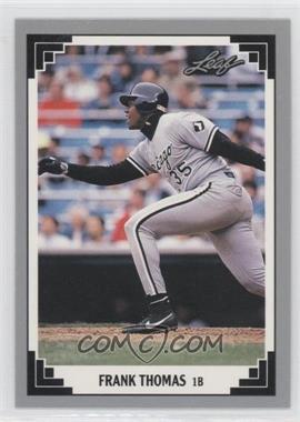 1991 Leaf - [Base] #281 - Frank Thomas