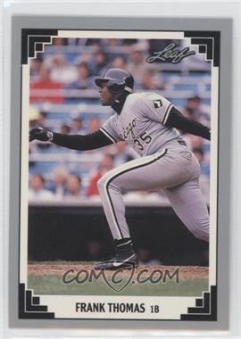 1991 Leaf - [Base] #281 - Frank Thomas