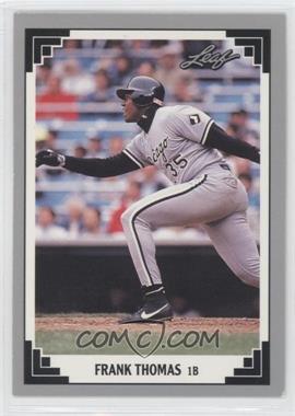 1991 Leaf - [Base] #281 - Frank Thomas