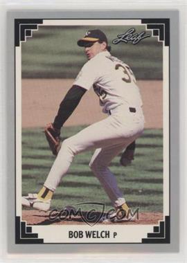 1991 Leaf - [Base] #64 - Bob Welch