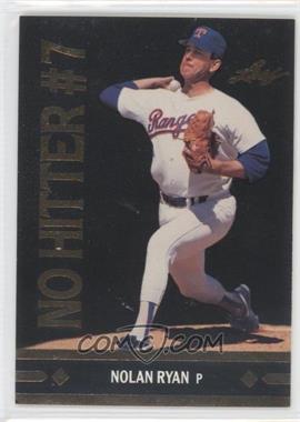 1991 Leaf - Gold Leaf Rookies Bonus #BC25 - Nolan Ryan