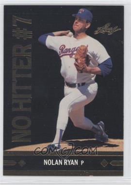 1991 Leaf - Gold Leaf Rookies Bonus #BC25 - Nolan Ryan