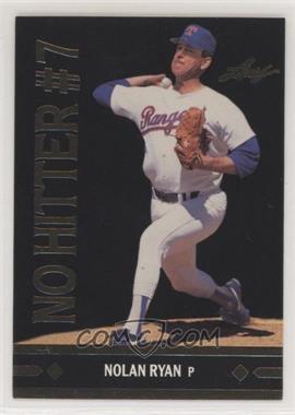 1991 Leaf - Gold Leaf Rookies Bonus #BC25 - Nolan Ryan